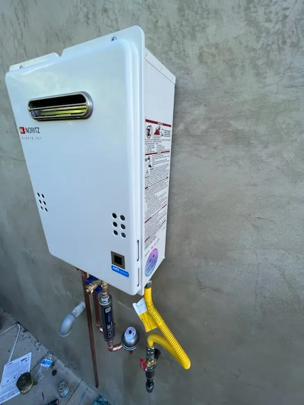Tankless water heater installation for Schertz homes